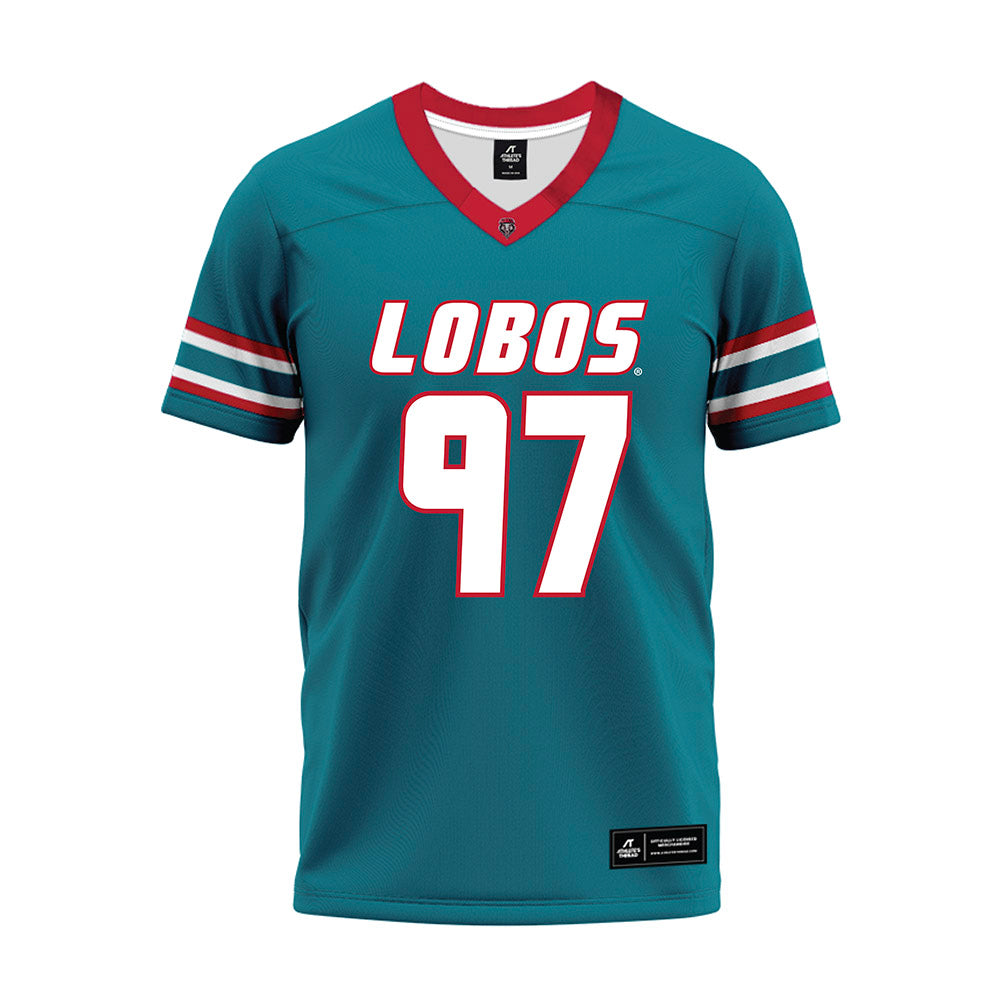 New Mexico - NCAA Football : Cody Thumlert - Premium Football Jersey-0