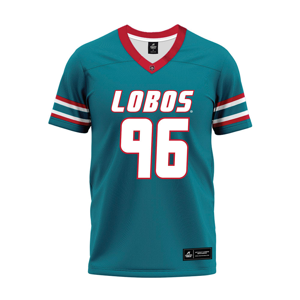 New Mexico - NCAA Football : Garrison Walker - Premium Football Jersey-0