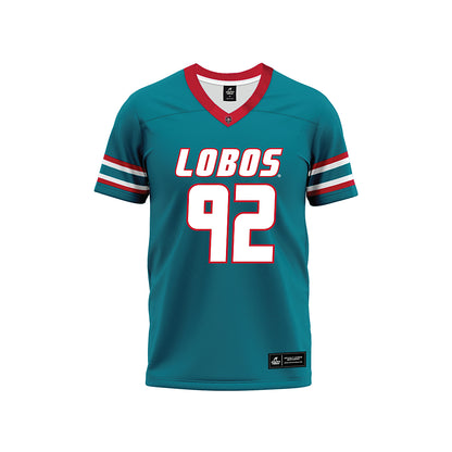 New Mexico - NCAA Football : Brian Booker - Premium Football Jersey-0