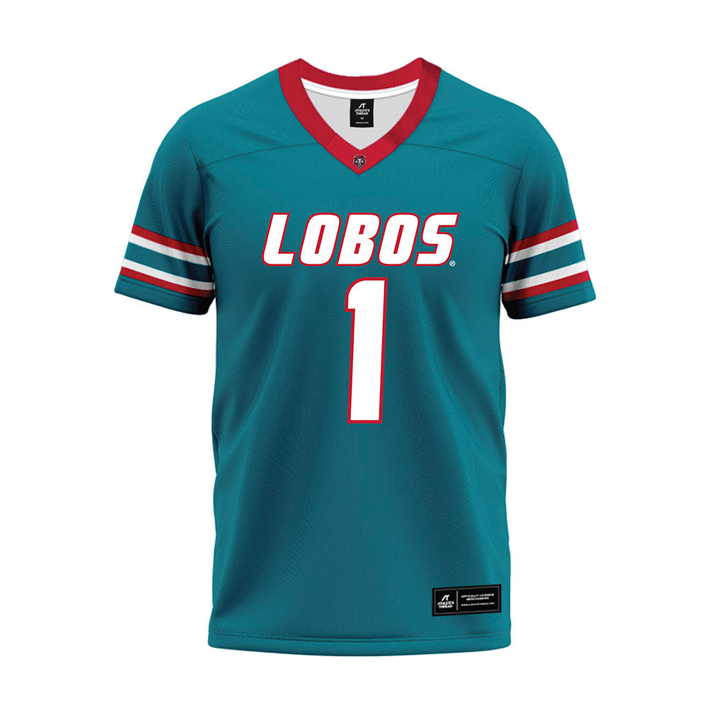 New Mexico - NCAA Football : Jahmir Torres - Premium Football Jersey-0