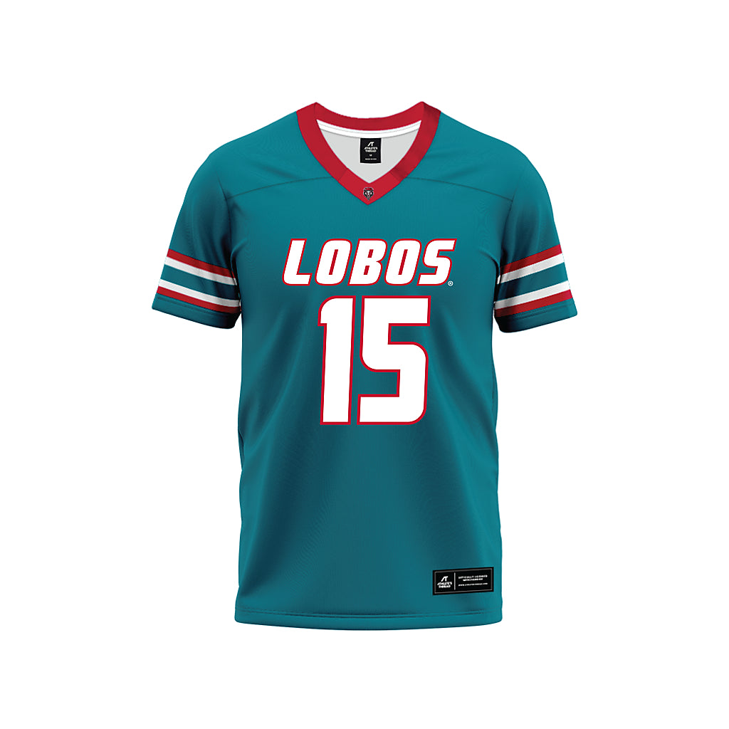 New Mexico - NCAA Football : Xavier Slayton - Premium Football Jersey-0