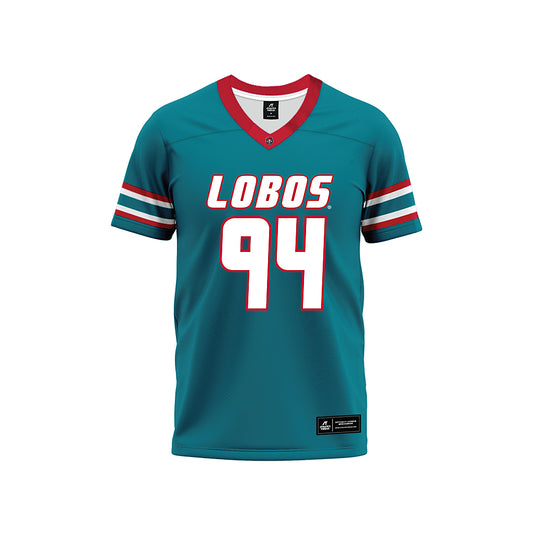New Mexico - NCAA Football : Jalen McIver - Premium Football Jersey-0