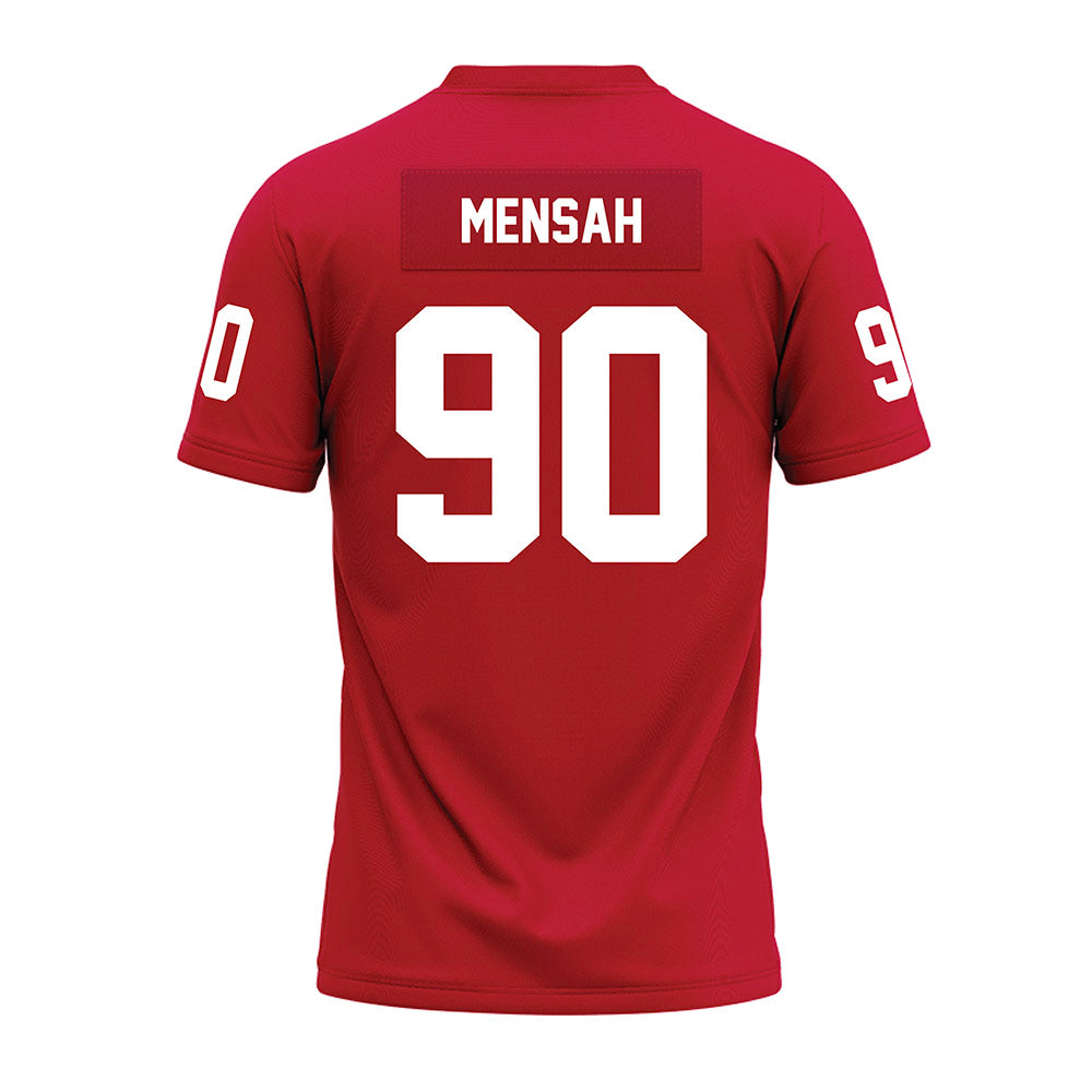Ohio State - NCAA Football : Eric Mensah - Red Premium Football Jersey-1