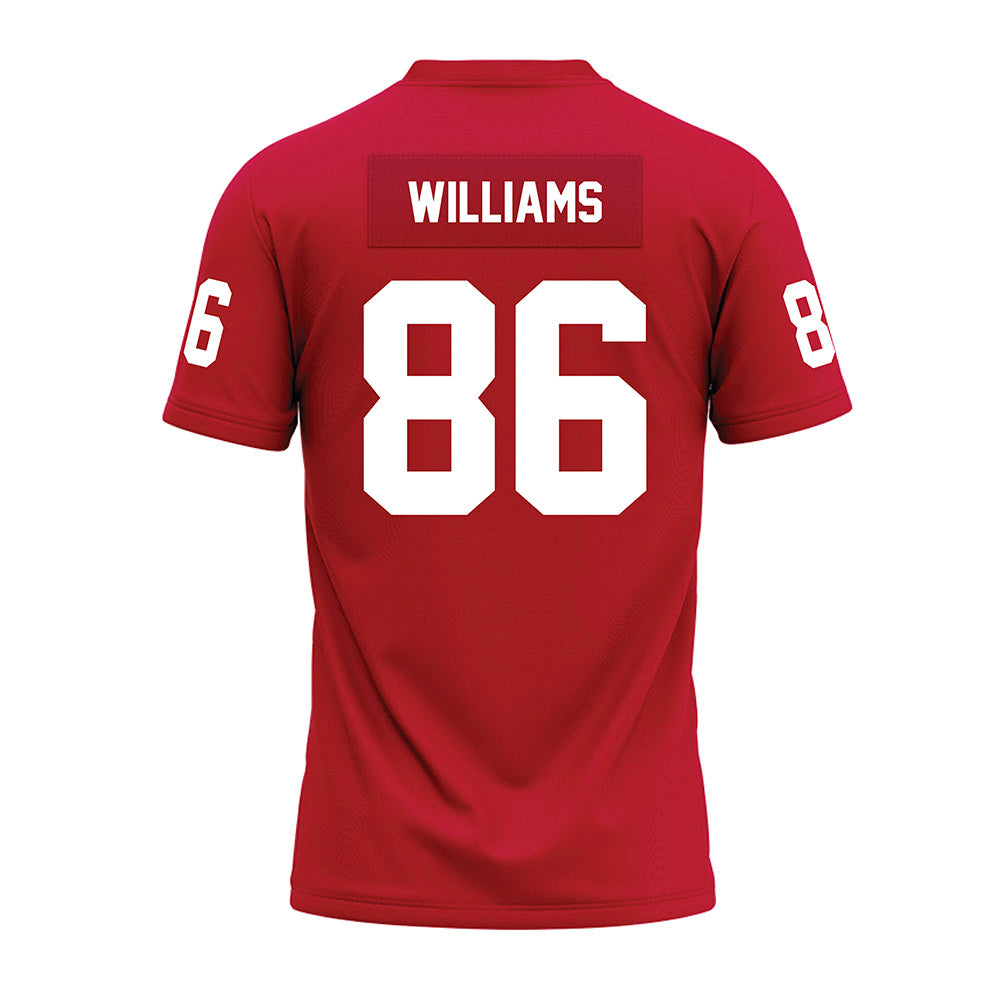 Ohio State - NCAA Football : Mason Williams - Red Premium Football Jersey-1