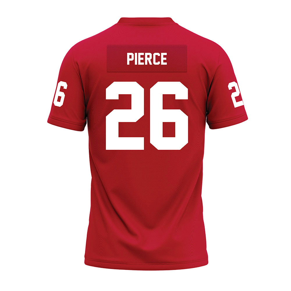Ohio State - NCAA Football : Payton Pierce - Red Premium Football Jersey-1