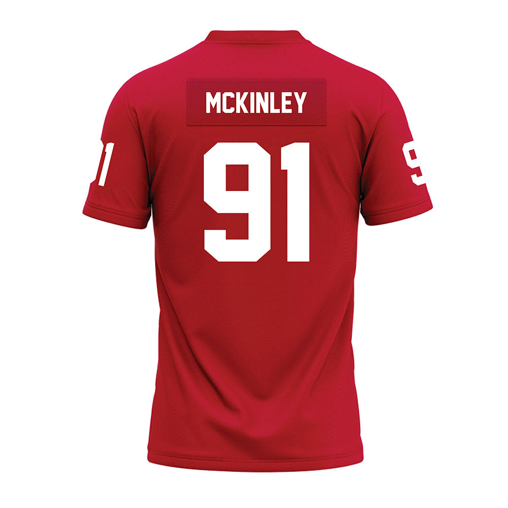 Ohio State - NCAA Football : Darryus Mckinley - Red Premium Football Jersey-1