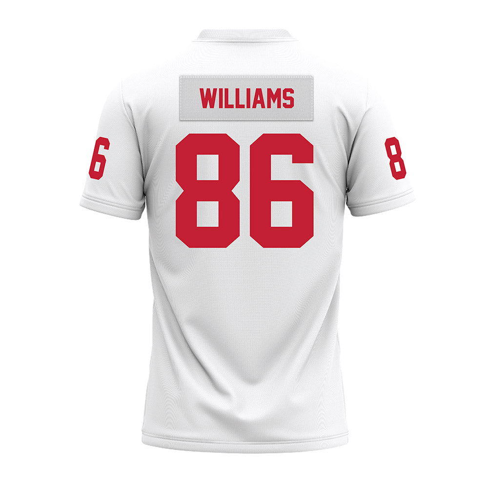 Ohio State - NCAA Football : Mason Williams - White Premium Football Jersey-1
