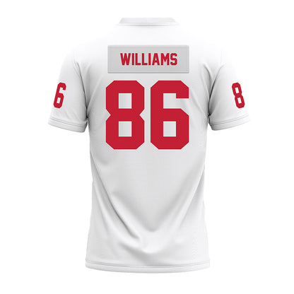 Ohio State - NCAA Football : Mason Williams - White Premium Football Jersey-1