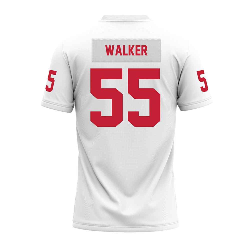 Ohio State - NCAA Football : John Walker - White Premium Football Jersey-1