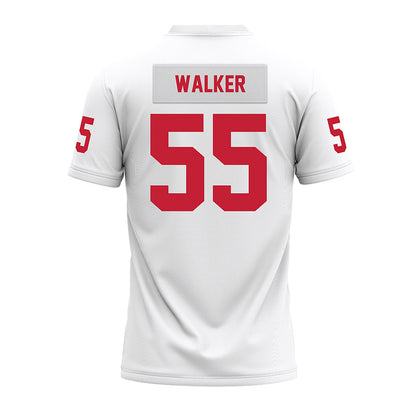 Ohio State - NCAA Football : John Walker - White Premium Football Jersey-1