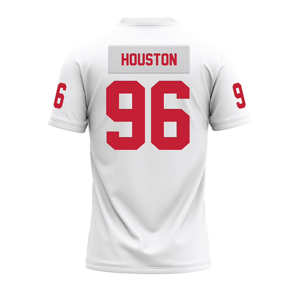 Ohio State - NCAA Football : Eddrick Houston - White Premium Football Jersey-1