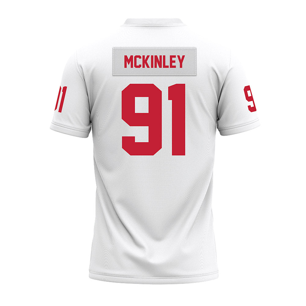 Ohio State - NCAA Football : Darryus Mckinley - White Premium Football Jersey-1