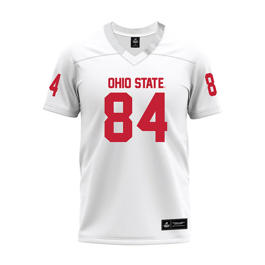 Ohio State - NCAA Football : Hunter Welcing - White Premium Football Jersey-0