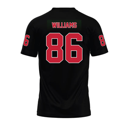 Ohio State - NCAA Football : Mason Williams - Black Premium Football Jersey-1