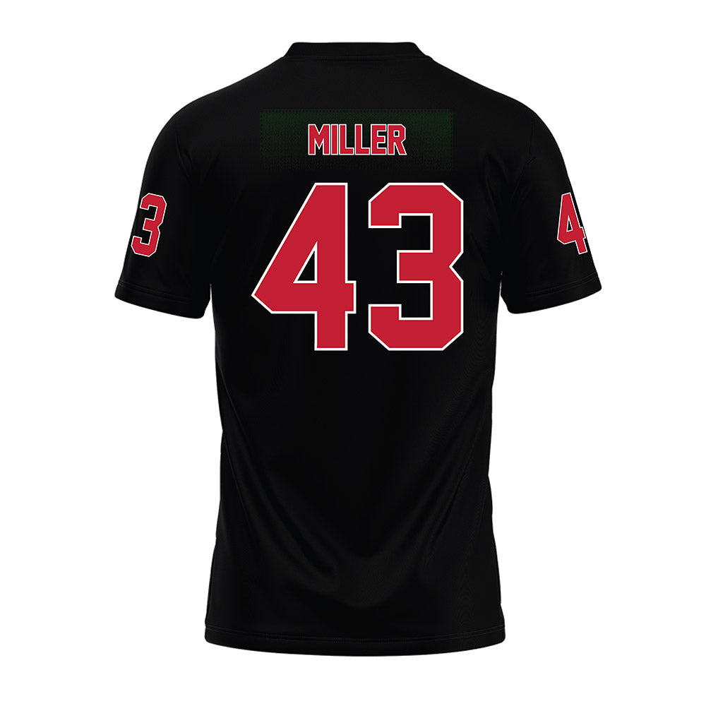 Ohio State - NCAA Football : Amar'e Miller - Black Premium Football Jersey-1