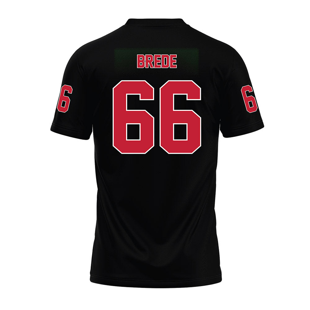 Ohio State - NCAA Football : Landry Brede - Black Premium Football Jersey-1