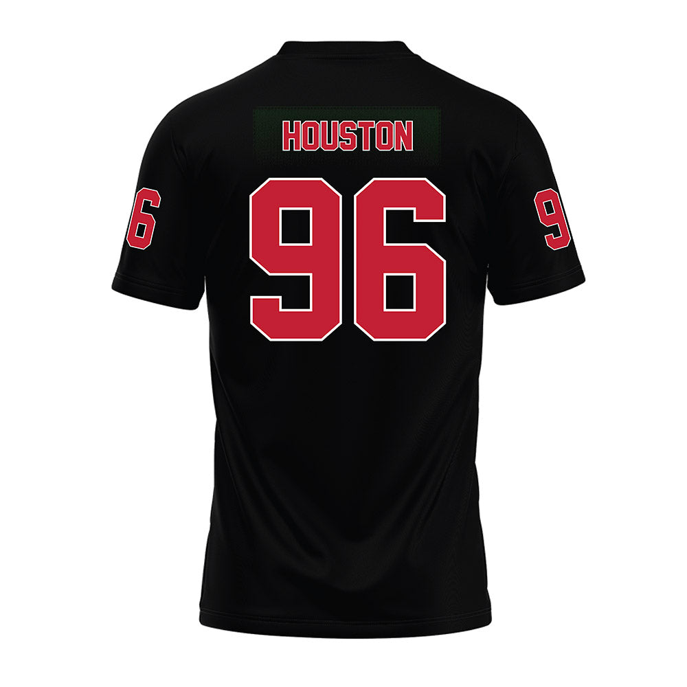 Ohio State - NCAA Football : Eddrick Houston - Black Premium Football Jersey-1