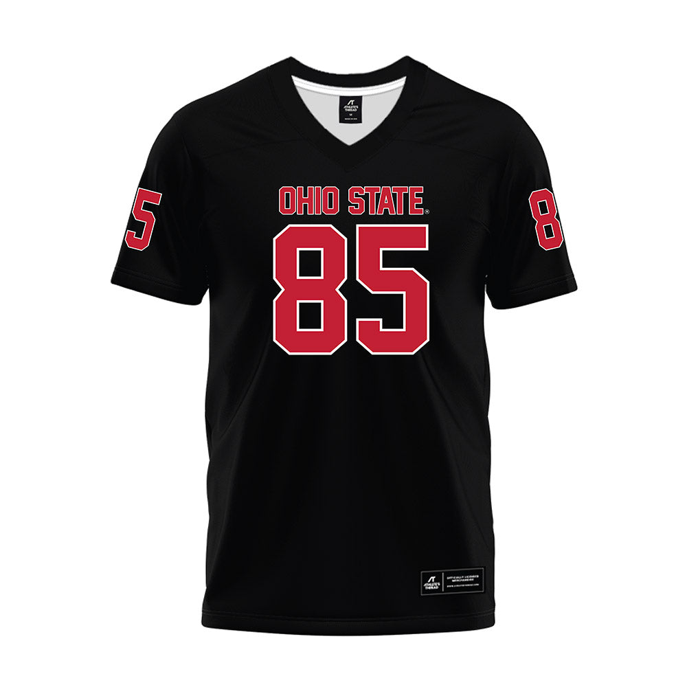 Ohio State - NCAA Football : Bennett Christian - Black Premium Football Jersey-0