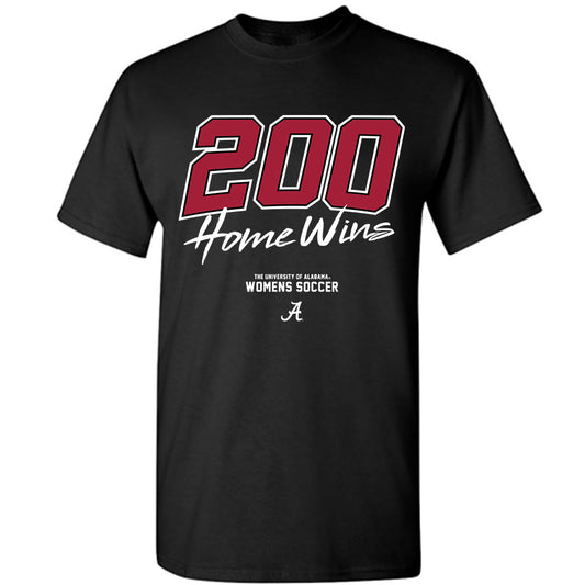 Alabama - NCAA Women's Soccer : - 200 Home Wins T-Shirt-0