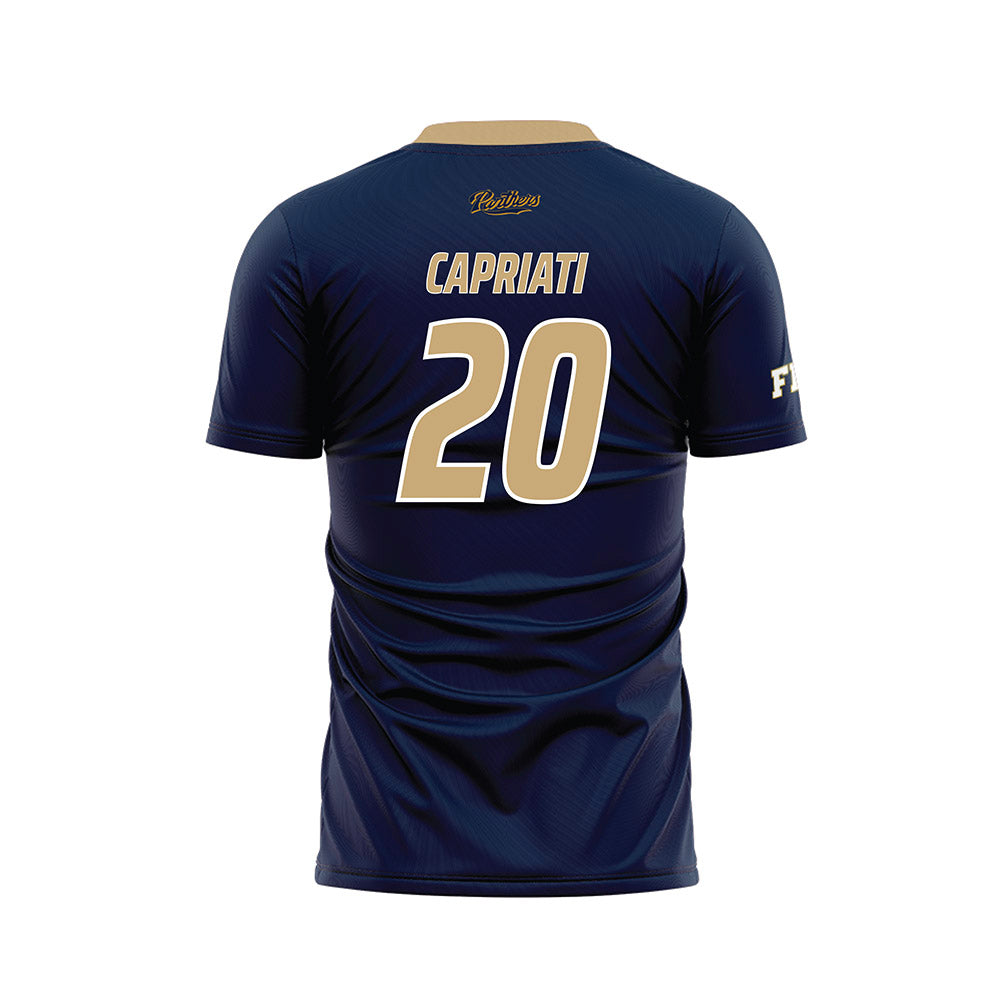 FIU - NCAA Men's Soccer : Pasquale Capriati - Blue Soccer Jersey-1
