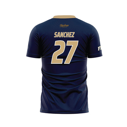 FIU - NCAA Men's Soccer : Diego Sanchez - Blue Soccer Jersey-1