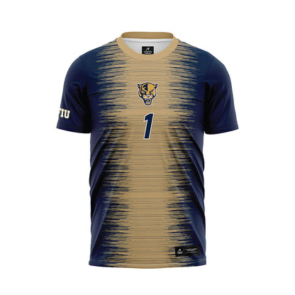 FIU - : - Blue Soccer Jersey-0