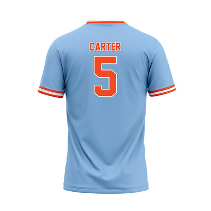 Auburn - NCAA Baseball : Bristol Carter - Sky Blue Jersey-1