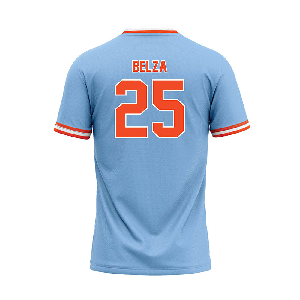 Auburn - NCAA Baseball : Taylor Belza - Sky Blue Jersey-1