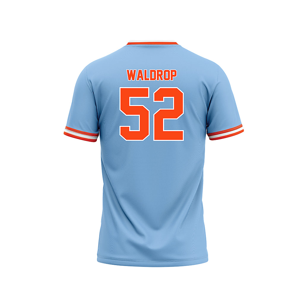 Auburn - NCAA Baseball : Tanner Waldrop - Sky Blue Jersey-1