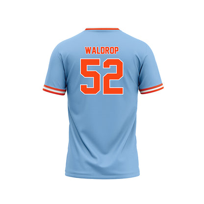 Auburn - NCAA Baseball : Tanner Waldrop - Sky Blue Jersey-1