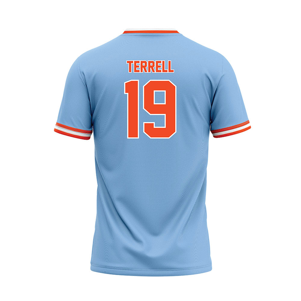 Auburn - NCAA Baseball : Bub Terrell - Sky Blue Jersey-1