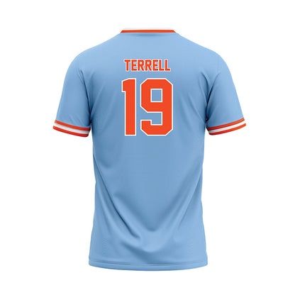 Auburn - NCAA Baseball : Bub Terrell - Sky Blue Jersey-1