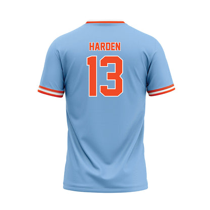 Auburn - NCAA Baseball : Ethan Harden - Sky Blue Jersey-1
