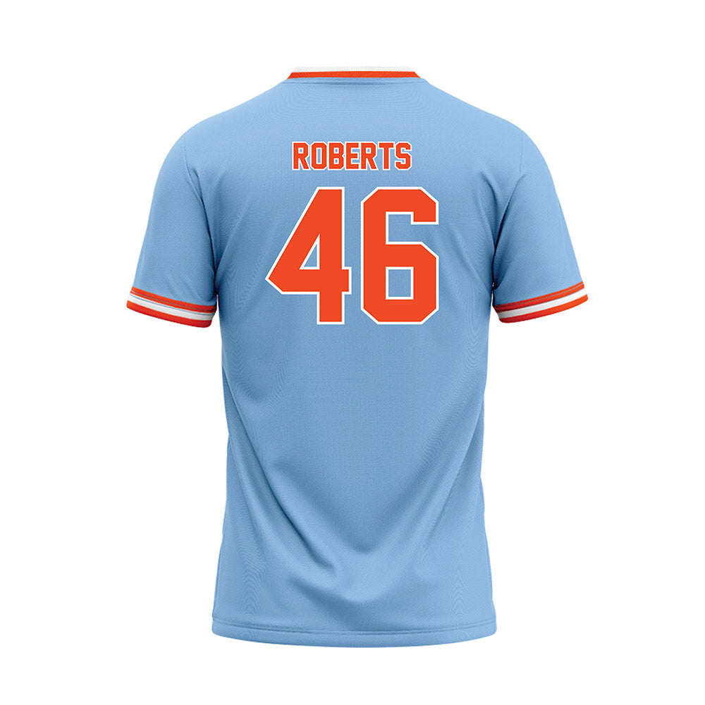 Auburn - NCAA Baseball : Saxon Roberts - Sky Blue Jersey-1