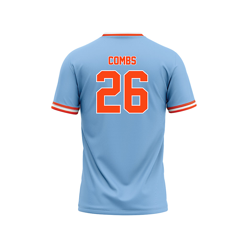 Auburn - NCAA Baseball : Caiden Combs - Sky Blue Jersey-1