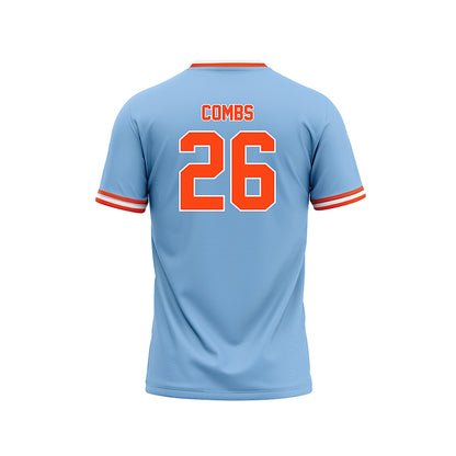 Auburn - NCAA Baseball : Caiden Combs - Sky Blue Jersey-1