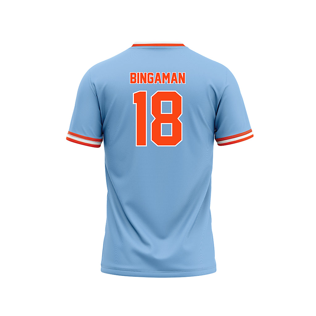 Auburn - NCAA Baseball : Ethin Bingaman - Sky Blue Jersey-1