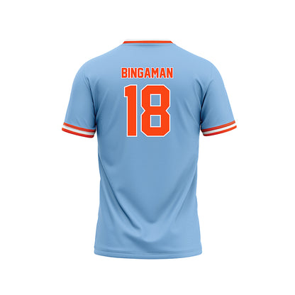 Auburn - NCAA Baseball : Ethin Bingaman - Sky Blue Jersey-1
