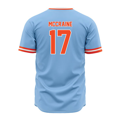 Auburn - NCAA Baseball : Mason McCraine - Sky Blue Jersey-1