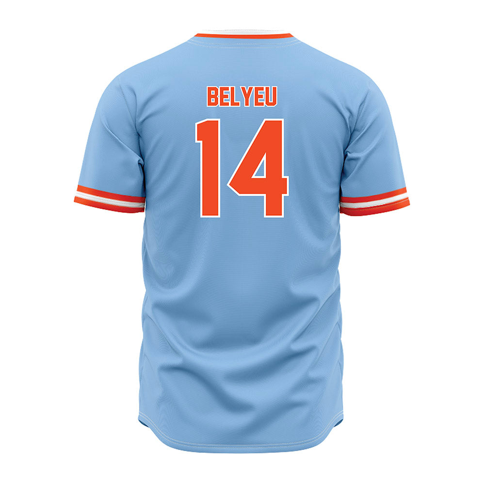 Auburn - NCAA Baseball : Cade Belyeu - Sky Blue Jersey-1