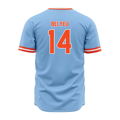 Auburn - NCAA Baseball : Cade Belyeu - Sky Blue Jersey-1