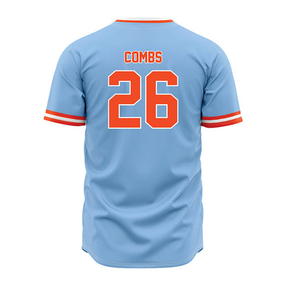 Auburn - NCAA Baseball : Caiden Combs - Sky Blue Jersey-1