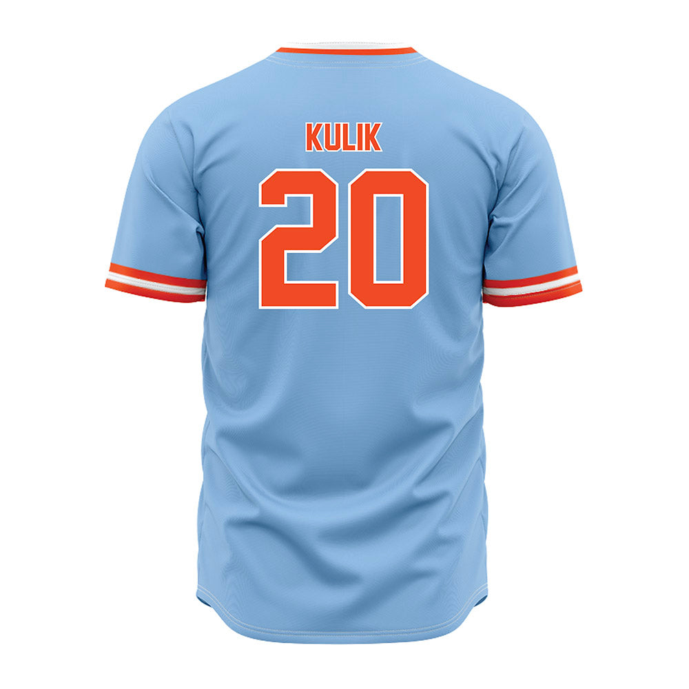 Auburn - NCAA Baseball : Marcel Kulik - Sky Blue Jersey-1
