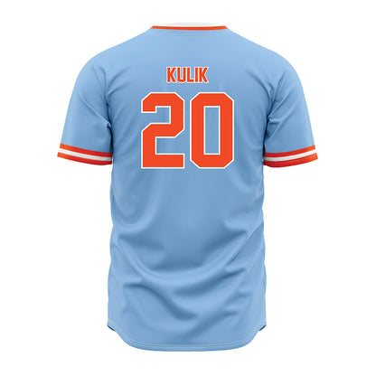 Auburn - NCAA Baseball : Marcel Kulik - Sky Blue Jersey-1