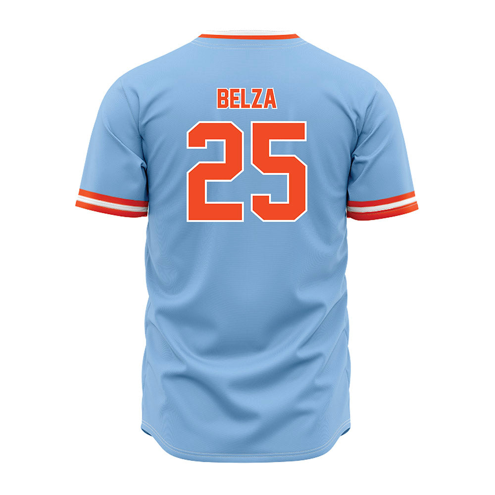 Auburn - NCAA Baseball : Taylor Belza - Sky Blue Jersey-1