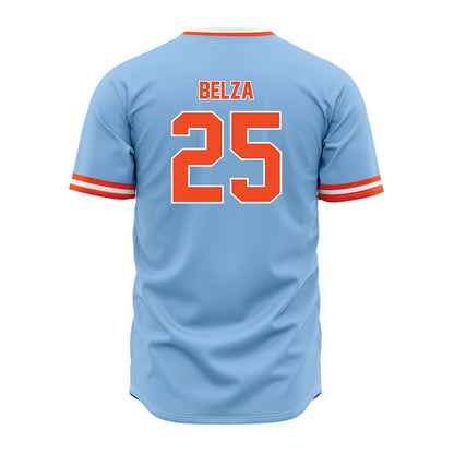 Auburn - NCAA Baseball : Taylor Belza - Sky Blue Jersey-1