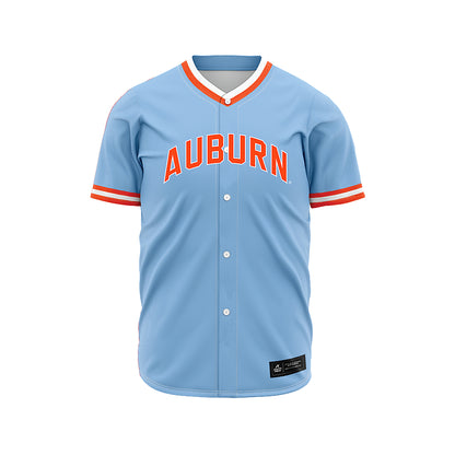 Auburn - NCAA Baseball : Eddie Madrigal - Sky Blue Jersey-0