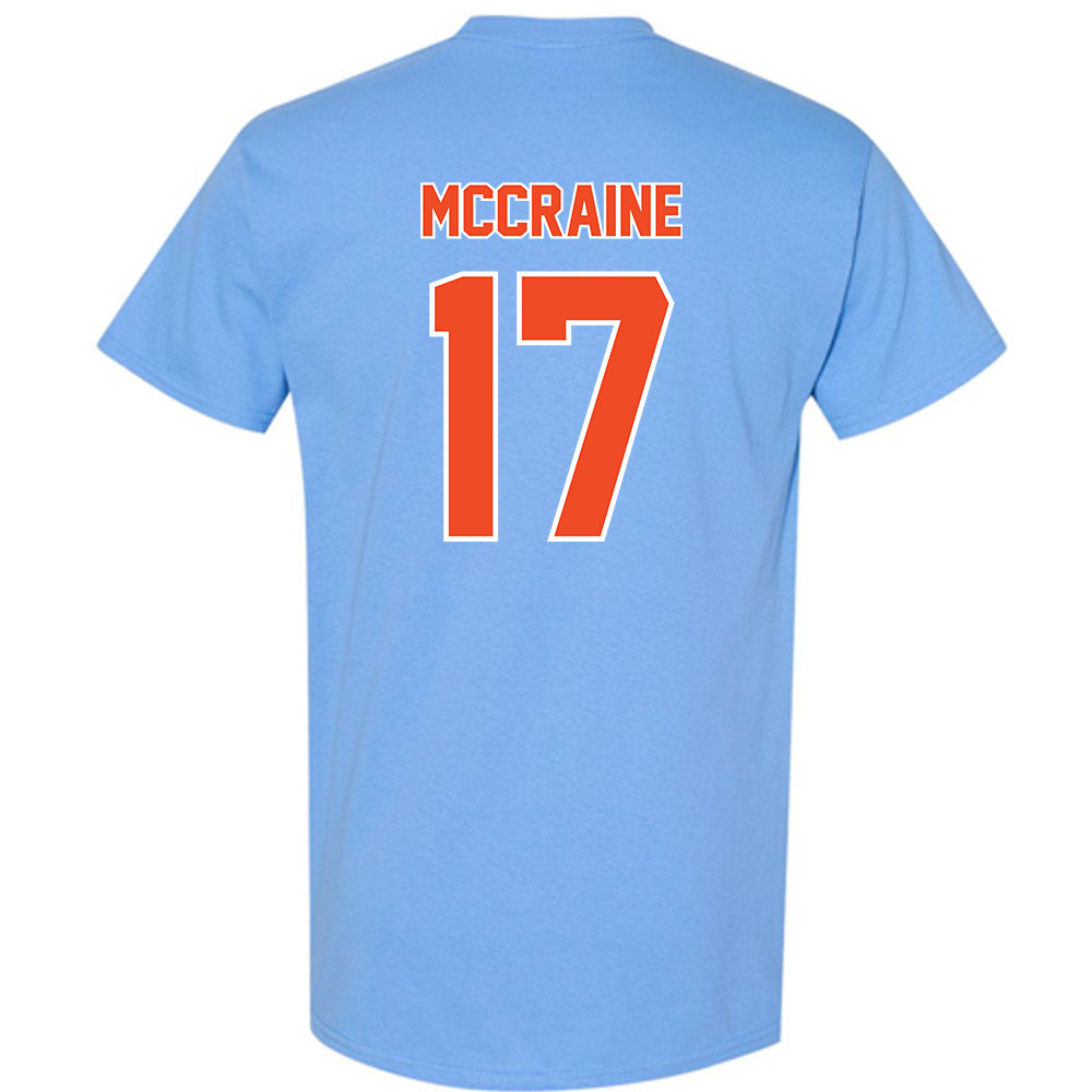 Auburn - NCAA Baseball : Mason McCraine - Sky Blue T-Shirt-1