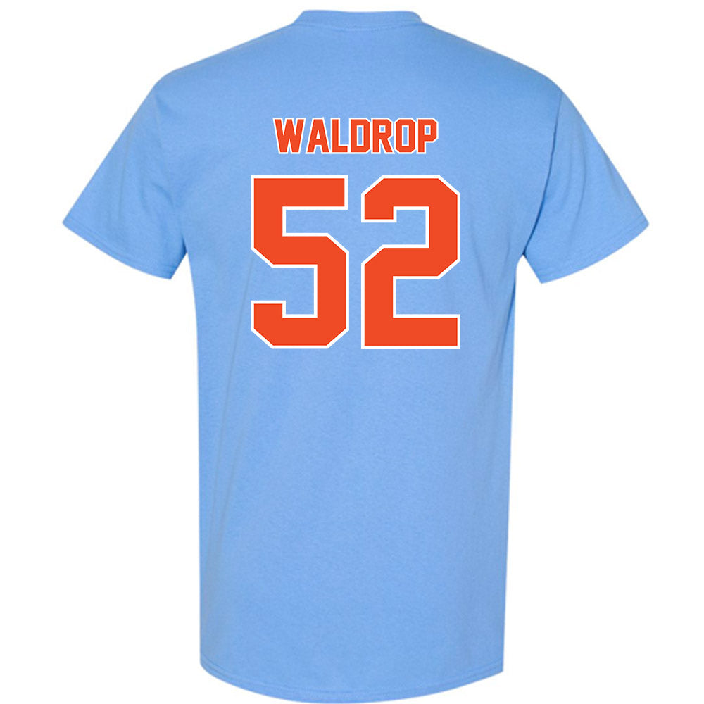 Auburn - NCAA Baseball : Tanner Waldrop - Sky Blue T-Shirt-1