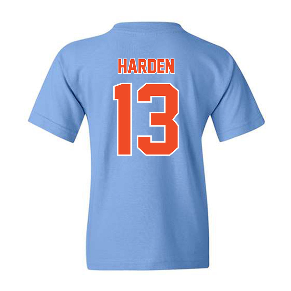 Auburn - NCAA Baseball : Ethan Harden - Sky Blue Youth T-Shirt-1